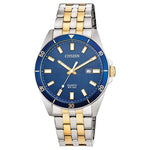 Citizen 42mm Quartz Blue Dial Two-tone Men's Watch