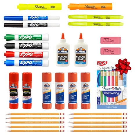 31 Piece Sharpie School Supplies Variety Pack
