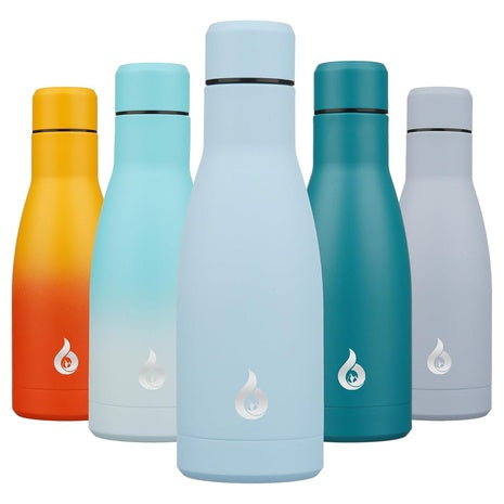 12-Oz Vacuum Insulated Reusable Stainless Steel Flask