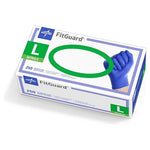 250 Medline FitGuard Touch Nitrile Exam Gloves (Large)