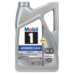 5-Quarts Mobil 1 Advanced Clean Full Synthetic Motor Oil