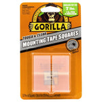 24 Gorilla Tough & Clear Double Sided Tape Squares