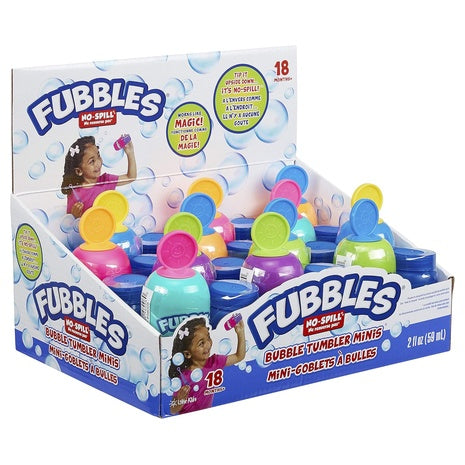 12-Pack No Spill Bubble Tumbler Minis