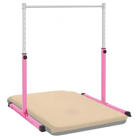 3-5ft Height Adjustable Heavy-Duty Gymnastics Bar