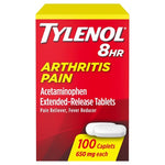 100-Count Tylenol 8HR Arthritis Pain Relief Caplets (650mg)