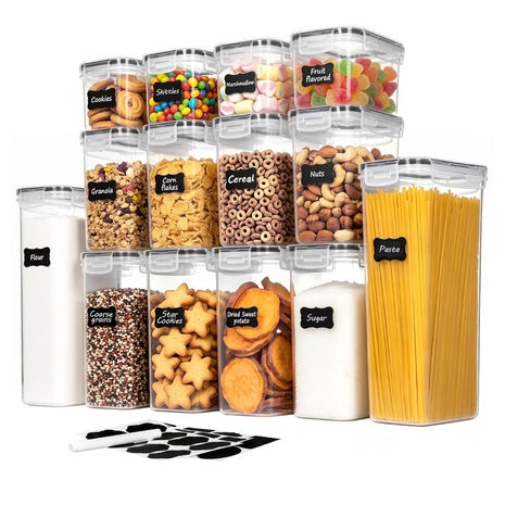 14-Piece Sindcom Airtight Food Storage Containers Set