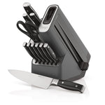12 Piece Ninja Foodi NeverDull Knife Block Set with Built-In Sharpener