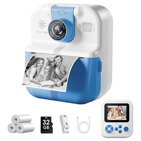 Kid's Bluetooth Instant Print Camera