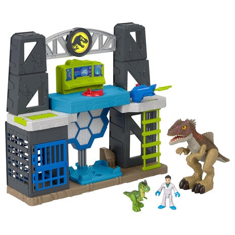 Imaginext Jurassic World Dinosaur Toys Scan & Glow Dino Playset