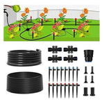 50ft 360deg. Adjustable Garden Watering Drip Irrigation Kit