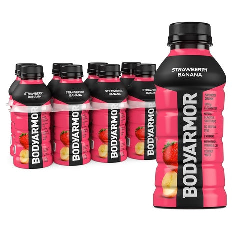 8 Bodyarmor Strawberry Banana Sports Drinks