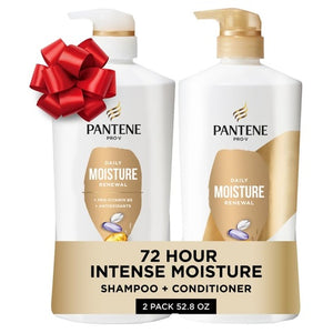 2 Big Bottles Of Pantene Shampoo & Conditioner