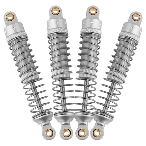 4-Piece Aluminum Shocks Absorbers Oil Threaded Damper