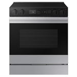 Targeted: 30" Samsung Bespoke Glass Top 5-Burners Oven Slide-In Electric Range