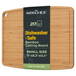 Carbonized Bamboo Cutting Board With Juice Groove