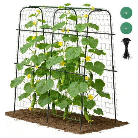 Suteck 63" X 63" Cucumber Trellis For Raised Beds