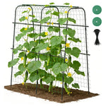 Suteck 63" X 63" Cucumber Trellis For Raised Beds