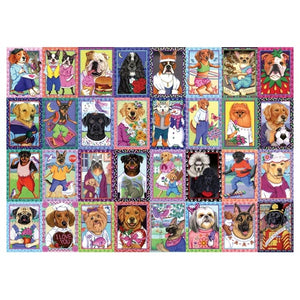 1,000-Piece Dandy Dogs Jigsaw Puzzle