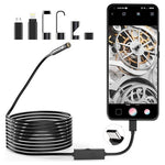 Snake Inspection USB-C Borescope Camera with LED Lights