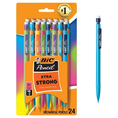 24 BIC Xtra Strong Mechanical Pencils
