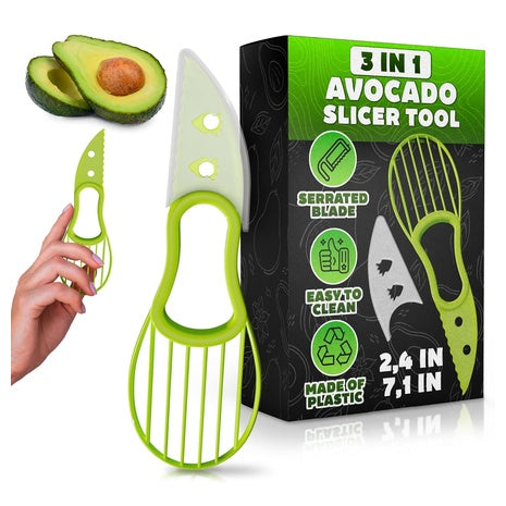 3-in-1 Avocado Slicer Tool