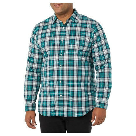 Amazon Essentials Men's Stretch Poplin Shirt