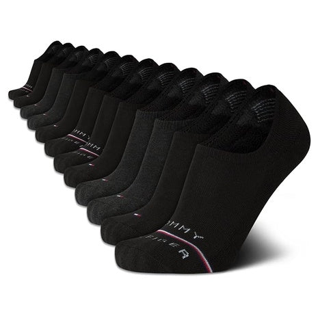 12 Pairs Tommy Hilfiger Men's No Show Socks