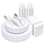 350-Piece Disposable Dinnerware Set