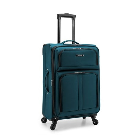 26″ U.S. Traveler Checked Spinner Luggage