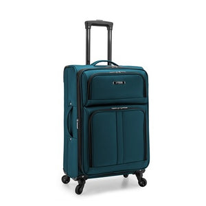 26″ U.S. Traveler Checked Spinner Luggage