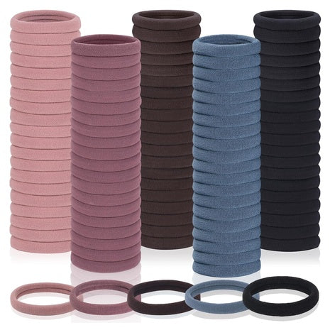 150 Seamless Elastic Hair Ties