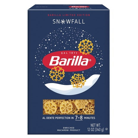 Barilla Limited Edition Snowfall Pasta