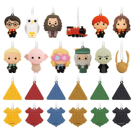 Harry Potter Countdown Calendar Box W/ 24 Mini Ornaments