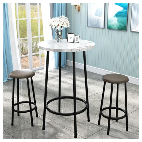 3-Piece Bistro Table & Chairs Set