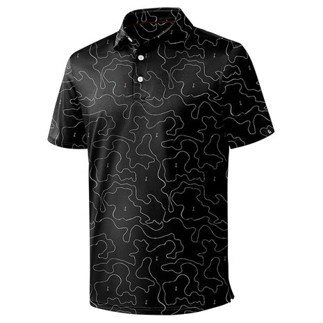 Moisture Wicking Polo Golf Shirts For Men
