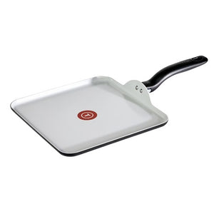 11" T-Fal Simply Cook Ceramic Nonstick Square Griddle Black