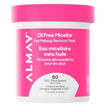 Targeted: 80 Almay Oil Free Micellar Eye Makeup Remover Pads