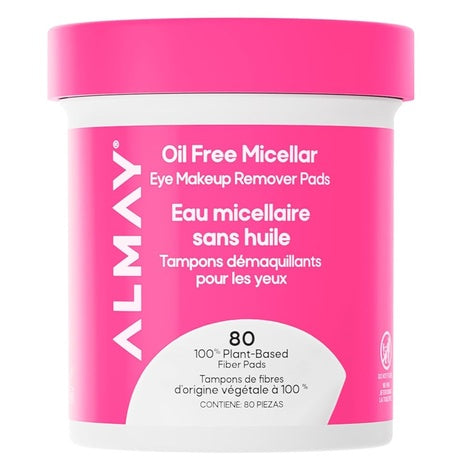 Targeted: 80 Almay Oil Free Micellar Eye Makeup Remover Pads