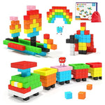 Magnetic Building Blocks STEM Learning Toy Set