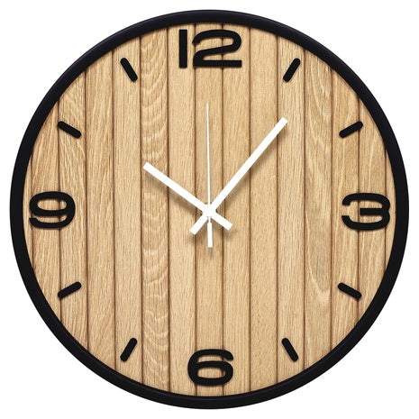 8” Wooden Wall Clock
