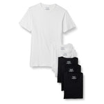 6-Pack Amazon Essentials Men's' Slim Fit Cotton Crew Neck Undershirts