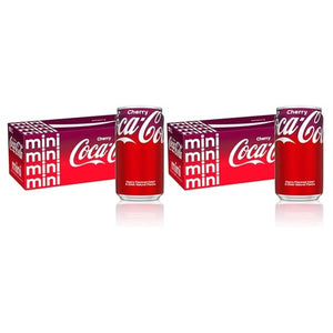 20 Mini Cans Coca-Cola Cherry Soda