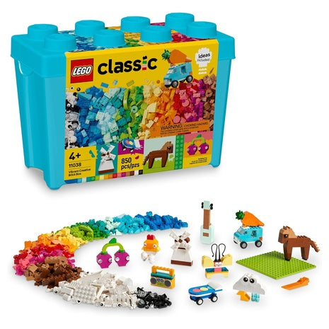 850-Piece Lego Classic Creative Happy Box Building Set