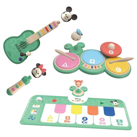 Disney Hooyay Big Band Set with Mickey, Minnie, Donald & Tigger