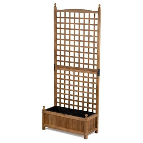 71" Idzo Height Raised Garden Bed With Trellis