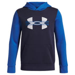 UA Rival Fleece Colorblock Graphic Boys' Hoodie