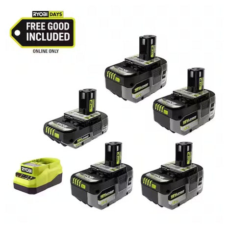 Ryobi ONE+ 18V HIGH PERFORMANCE Battery Kit