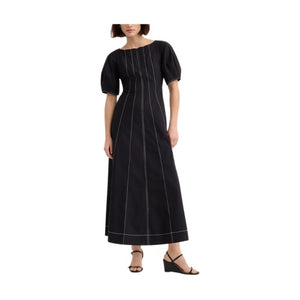 Poplin Seamed Dress