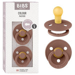2 BIBS Colour Pacifiers (Size 1)