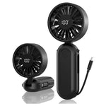 4500mAh Portable Handheld Turbo Fan With 5 Speeds